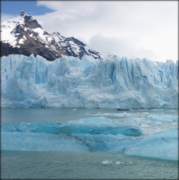 Gletsjers, ijs en ijsschotsen