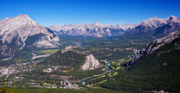 Banff, the valley