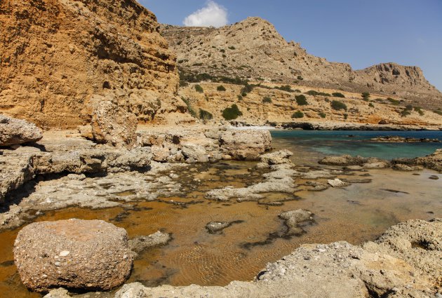 Kustlijn van Zuid-Oost Kreta