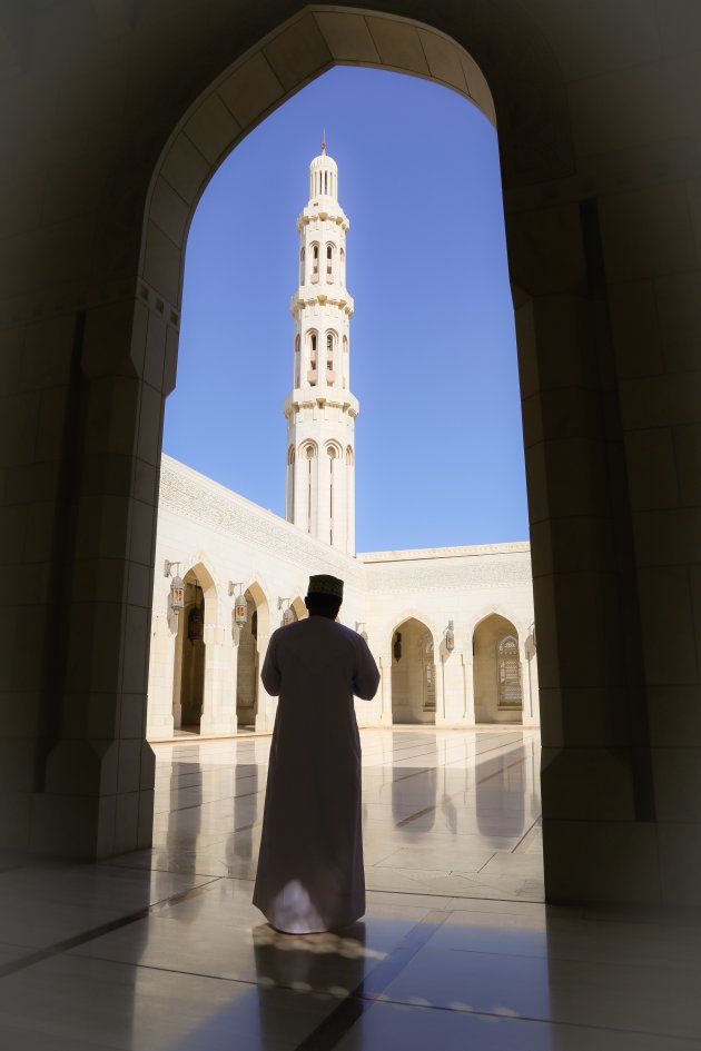 Dwalen door de moskee