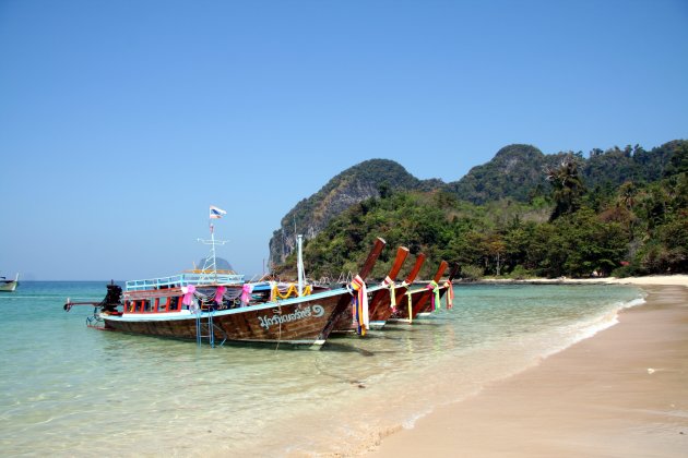 Longtailboats Koh Mook - Thailand