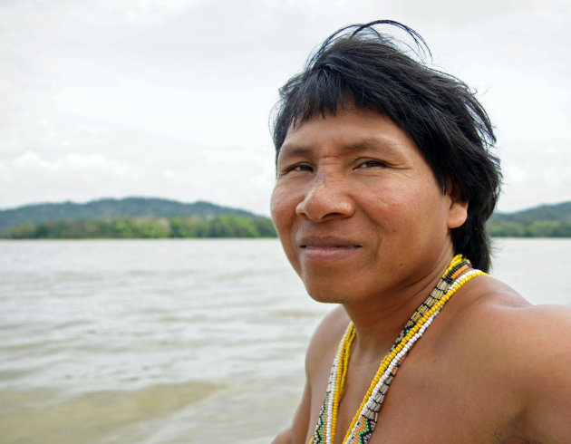 Wonen in het Panamakanaal; Bezoek de Wounaan indianen op San Antonio eiland