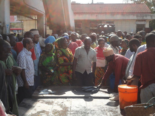 Vismarkt in Dar es Salaam