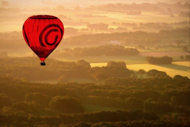 Brabant vanuit een Luchtballon