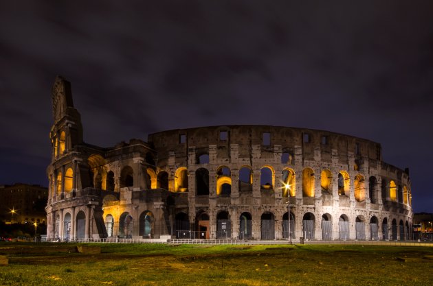 Colosseum in het donker
