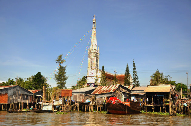 Varen door de Mekong Delta