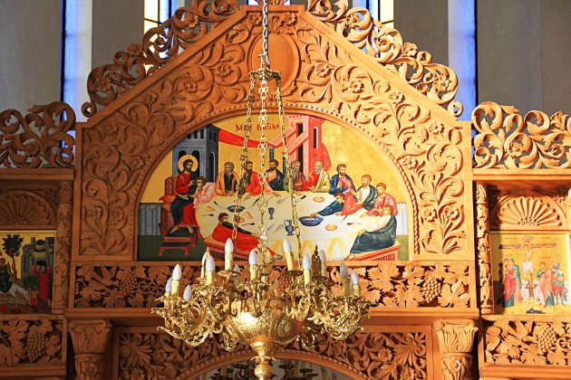 Detail Albanees Orthodoxe kerk