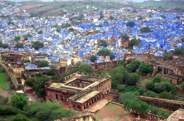 Jodhpur, de blauwe stad.