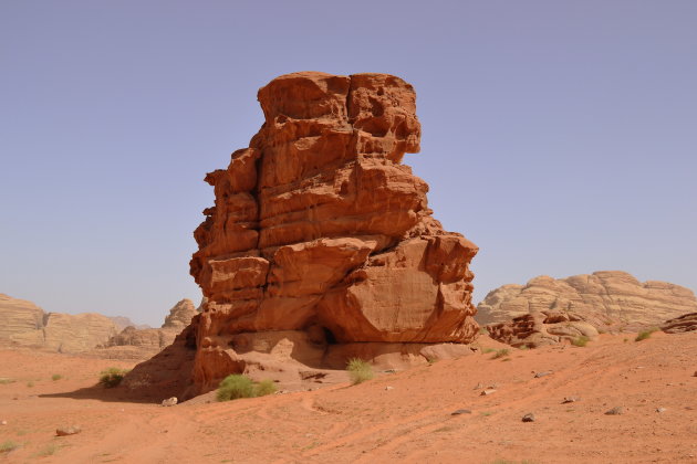 Rotsformatie Wadi Rum