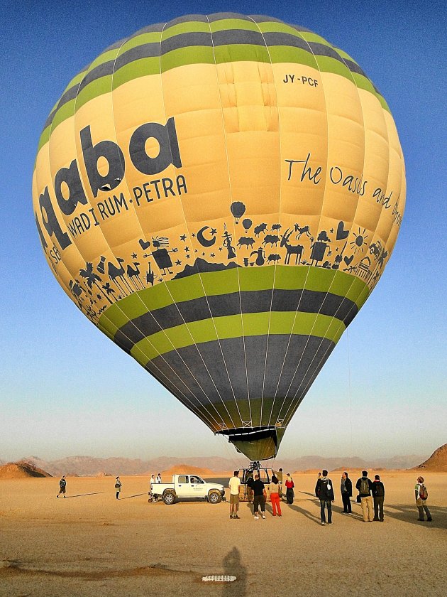 Ballonvaart Wadi Rum