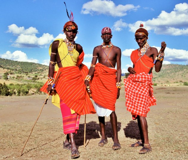 Samburu dansers