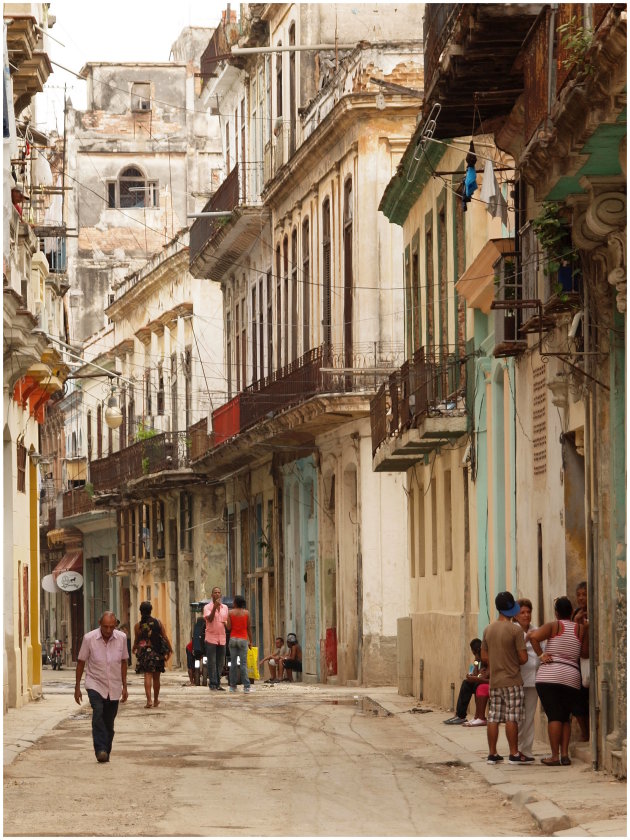 Buena Vista wijk in Havana