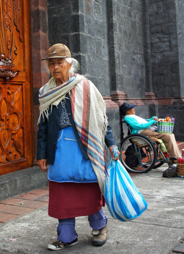 Minderbedeelden in Quito 