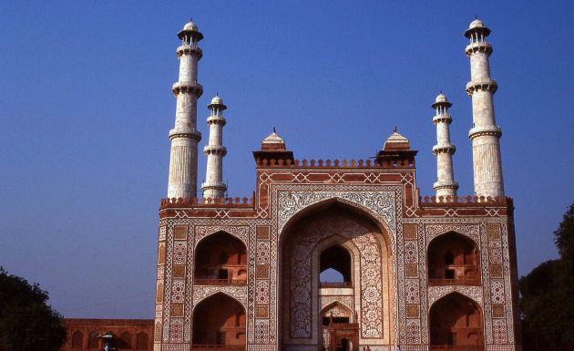 Tombe van Moghul keizer Akbar de Grote