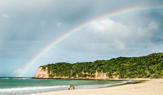 Rainbow at Praia do madeiro