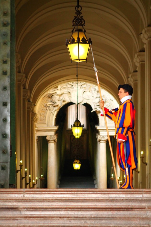 Zwitserse Garde in het Vaticaan