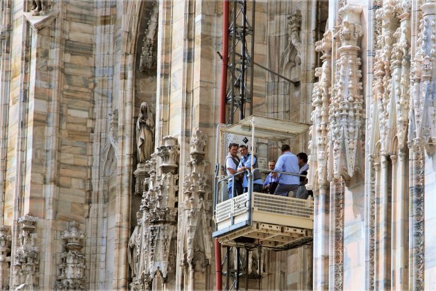 restauratie van Duomo 