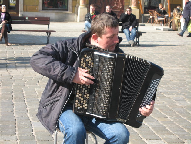 Muzikant in Wroclaw 