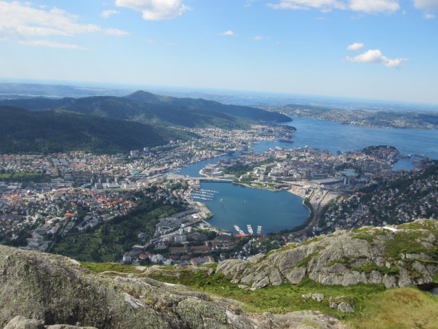 Ulriken berg mooiste uitzicht van Bergen