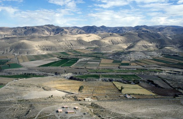 Landschap in de Andes boven Arequipa 