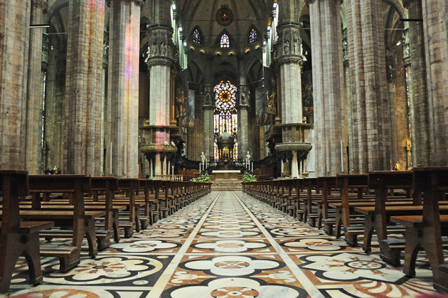 Interieur van de Duomo