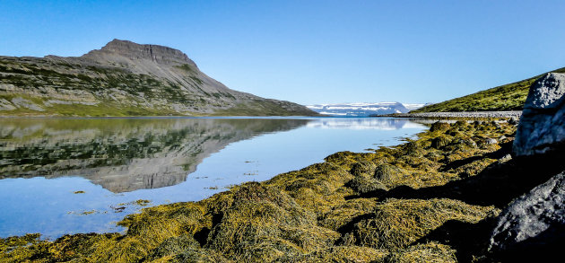Eén van de diepe fjorden: Isafjordajúp