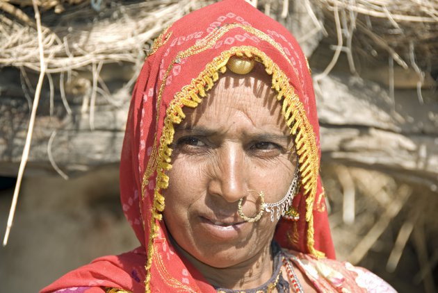 Vrouw van de Bishnoi stam