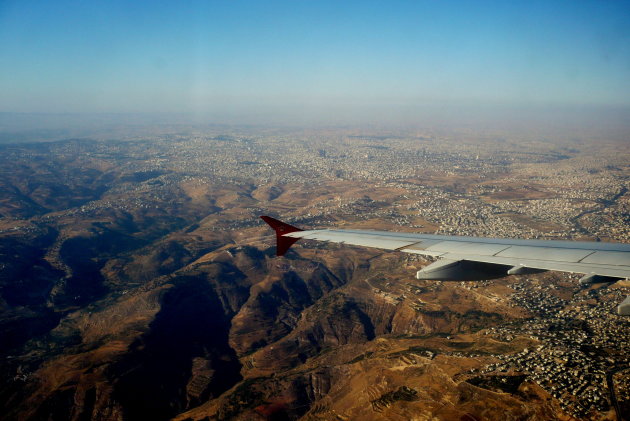 Amman van bovenaf