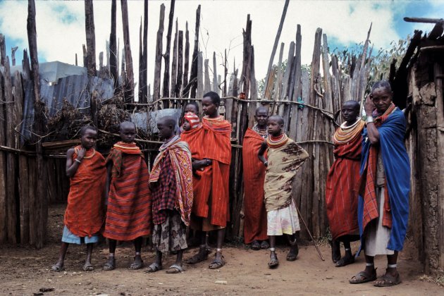 Samburu familie