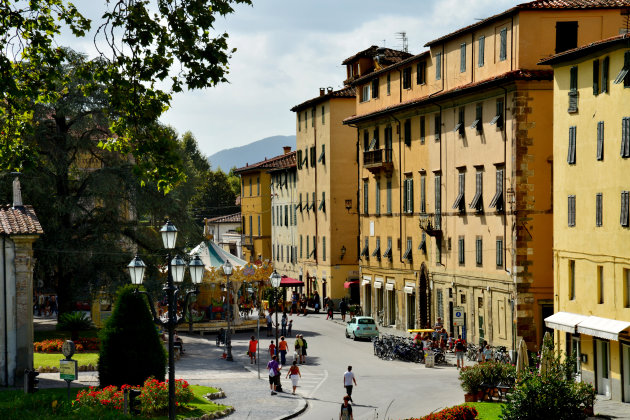 Lucca: welvarend stadje