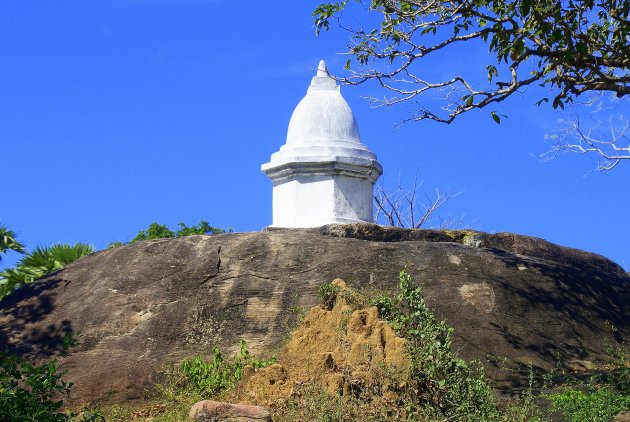 Termietenheuvel en Stupa Mahul Maha Viharaya