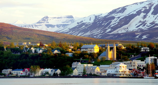 Middernachtzon in Akureyri