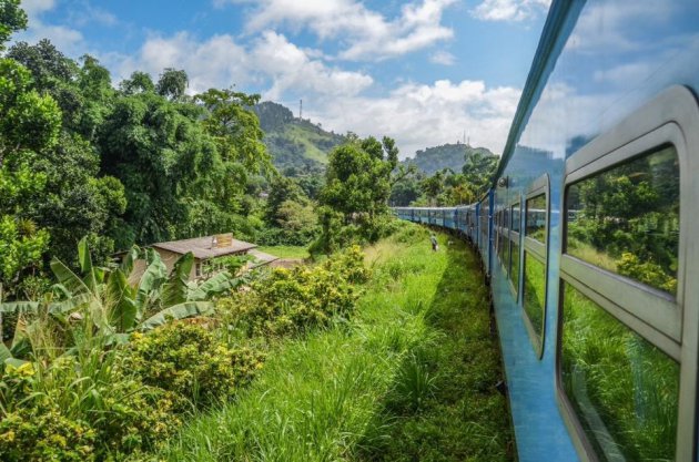 Treinreis door Sri Lanka