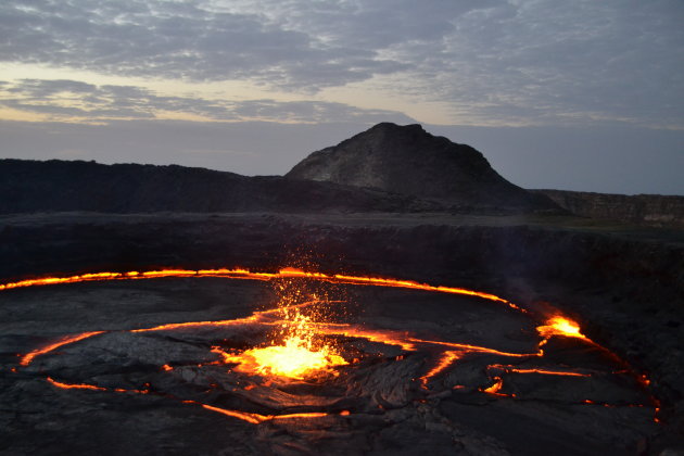 Een showtje van moeder aarde: de Erte Ale vulkaan