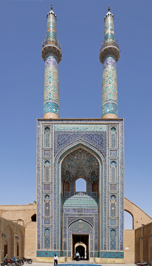 Overal in Iran te zien: de vrijdagmoskee van Yazd