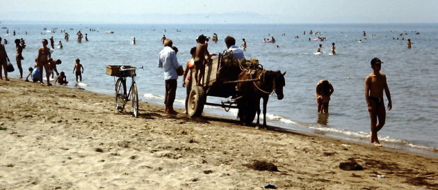 Adriatisch strandleven