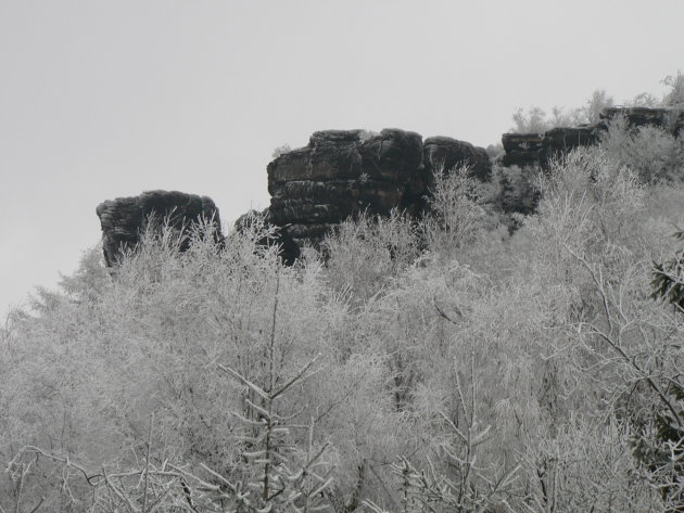 Winter in Decínský Snezník