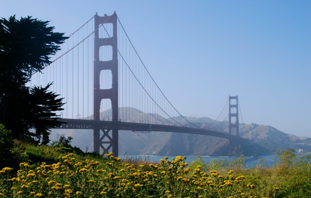 Fietsen over de Golden Gate Bridge