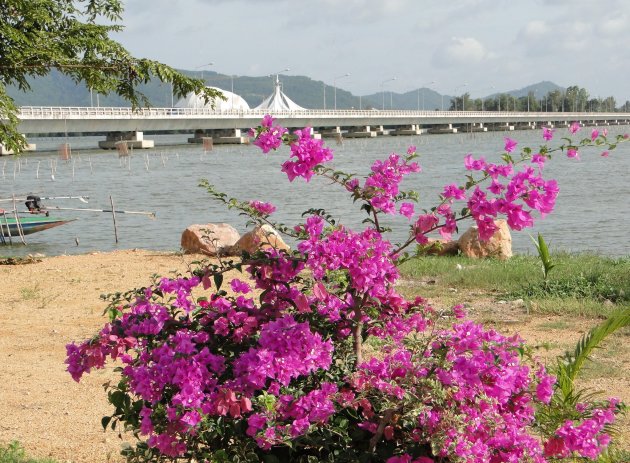 Brug over het Songkhla meer