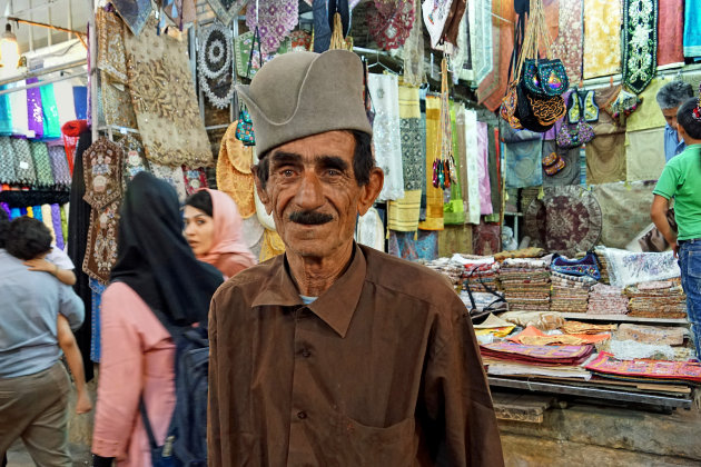 In de bazaar van Isfahan