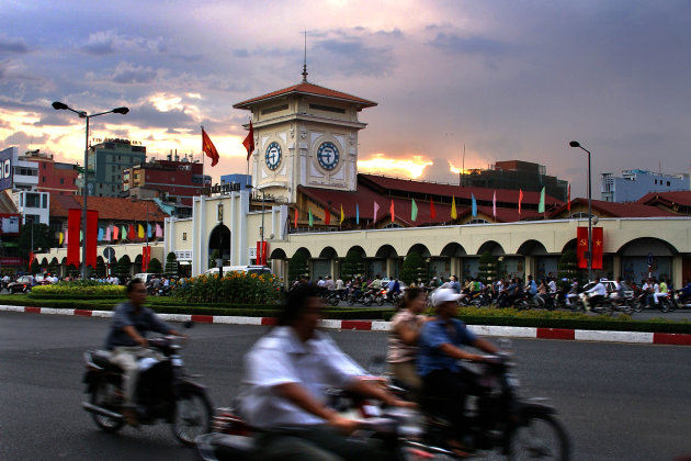 Drukte in Ho Chi Minh