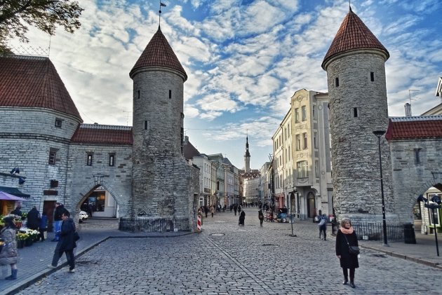 Viru Gate in Tallinn