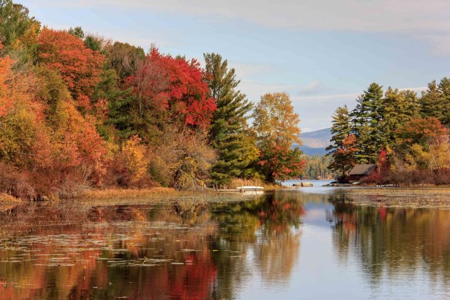 Herfst in New Hampshire