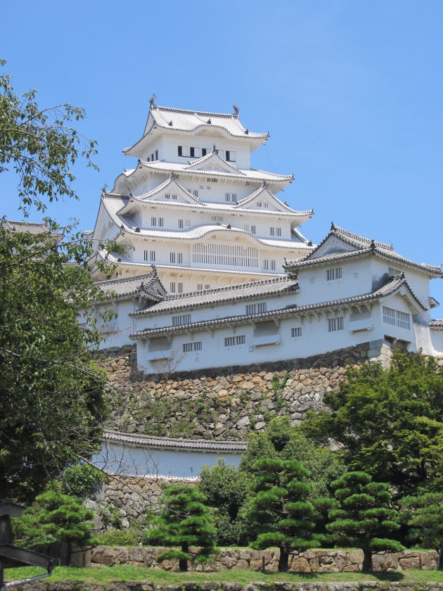 Het Witte reiger kasteel in Himeji