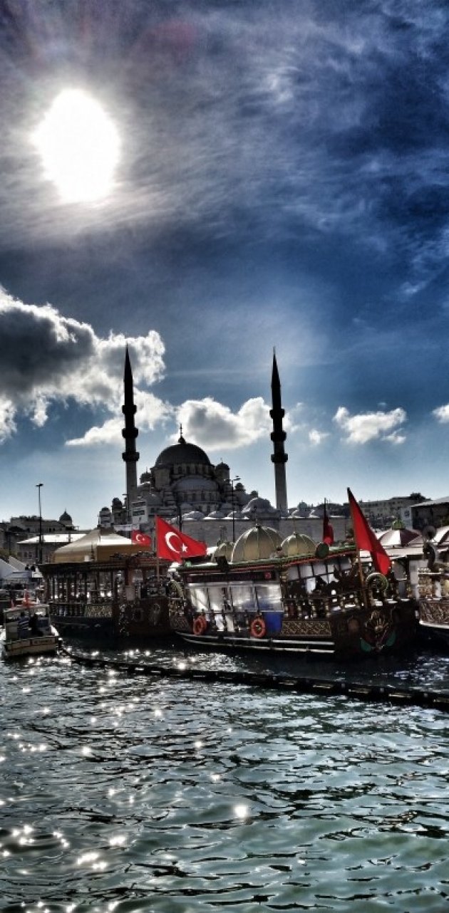 Istanbul vanaf het water