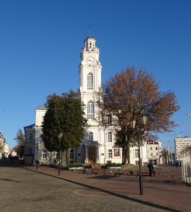 Het oude stadhuis van Vitebsk
