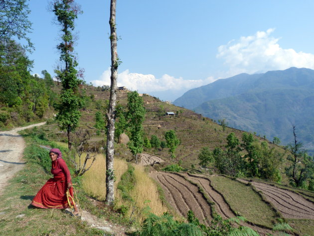 Wandelen rond Pokhara