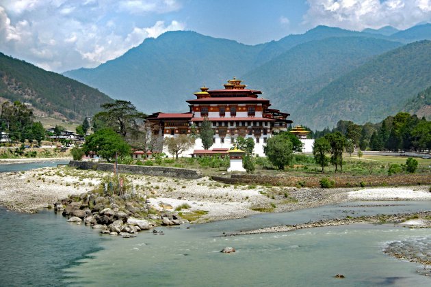 Punakha Dzong, een koninklijk gebouw