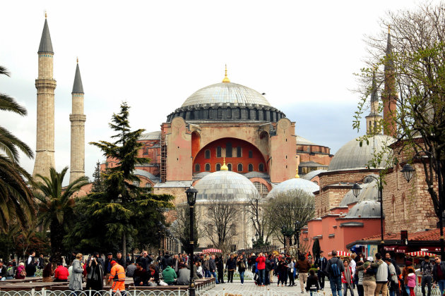  De Hagia Sophia in vol ornaat 