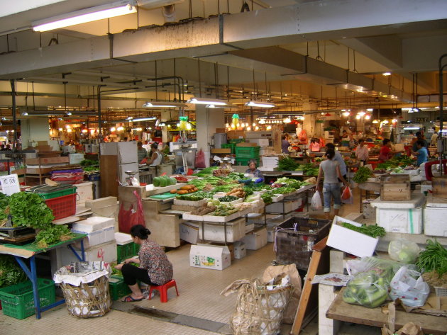 Markt in Singapore